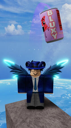 Untitled "Bluxy Cola" hat in Blockate